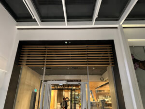 decorative wood ceiling in Toronto, installation and millwork